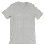 You Are A Story Worth Loving® Repeat After Me Short-Sleeve Unisex T-Shirt